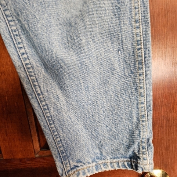 Vintage 90's Lee High Rise Jeans - 100% Cotton - Size 12 Petite - Picture 4 of 9